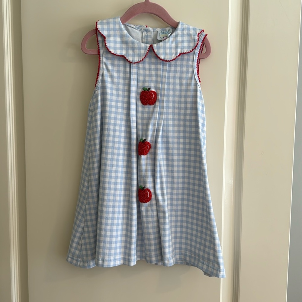 Sugar Dumplin Kids- size 4T- VGUC- apple dress! Precious!